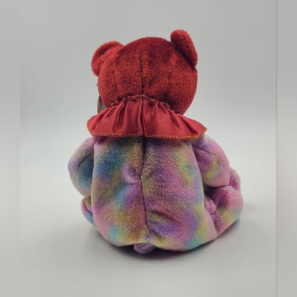 Ty Beanie Baby Ruby the July Birthday Bear 2001 Collectible Plush with Tags - Picture 3 of 4